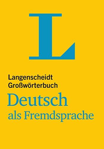 9783468490484: Langenscheidts Grossworterbuch Deutsch als Fremdsprache: Langenscheidts Gros