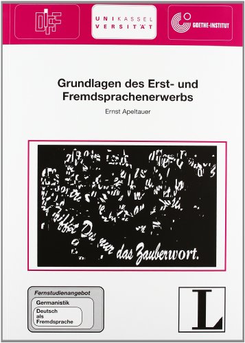 Beispielbild fr Das Fernstudienangebot Deutsch als Fremdsprache 15: Grundlagen des Erst- und Fremdsprachenunterricht: Buch und aktualisiertes Ergnzungsheft zum Verkauf von medimops