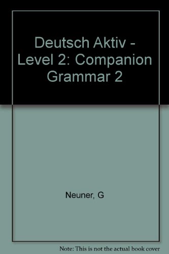 Stock image for Deutsch Aktiv - Level 2: Companion Grammar 2 for sale by Ammareal