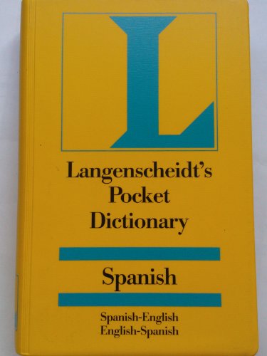 9783468730252: Langenscheidt's Pocket Spanish - English Dictionary