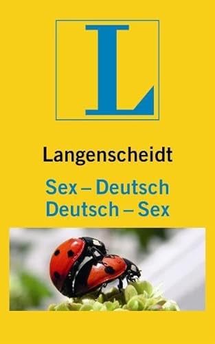 9783468732225: Langenscheidt Sex-Deutsch /Deutsch-Sex