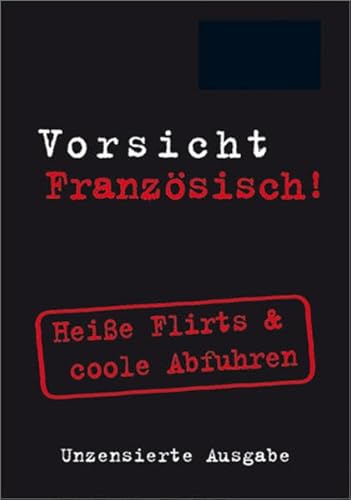 Beispielbild fr Berlitz Vorsicht Franzsisch! Mini Format: Heie Flirts & coole Abfuhren zum Verkauf von medimops