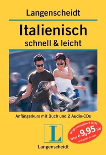 Stock image for Italienisch schnell & leicht. Langenscheidt. Lehrbuch mit 2 Audio-CDs. (Lernmaterialien) for sale by medimops