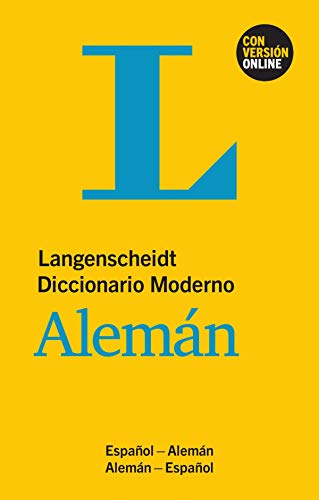 Beispielbild fr Langenscheidt Diccionario Moderno Alemn - Buch und Online: Deutsch-Spanisch/Spanisch-Deutsch zum Verkauf von medimops