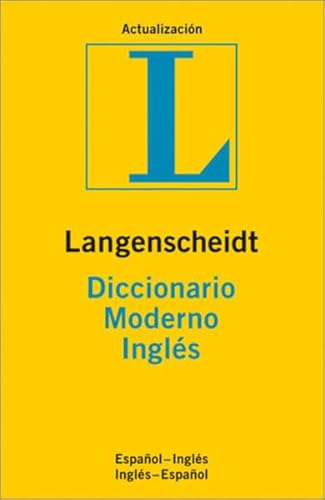 Imagen de archivo de DICCIONARIO MODERNO LANGENSCHEIDT DE LOS IDIOMAS INGLES Y ESPAOL a la venta por Librera Maldonado