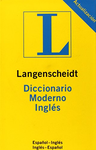 Beispielbild fr Langenscheidt Bilingual Dictionaries: Diccionario Moderno Ingles Eng/Spa Spa/Eng zum Verkauf von WorldofBooks