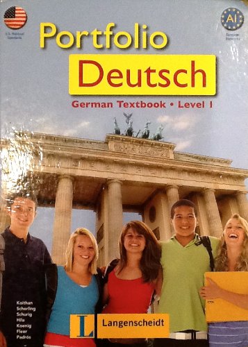 9783468966019: Portfolio Deutsch (German Textbook - Level 1)