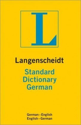 Imagen de archivo de Langenscheidt's Standard German Dictionary: German-English English-German a la venta por Buchpark