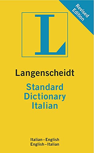 Langenscheidt Standard Dictionary Italian (Langenscheidt Standard Dictionaries) (9783468980503) by Langenscheidt Editorial