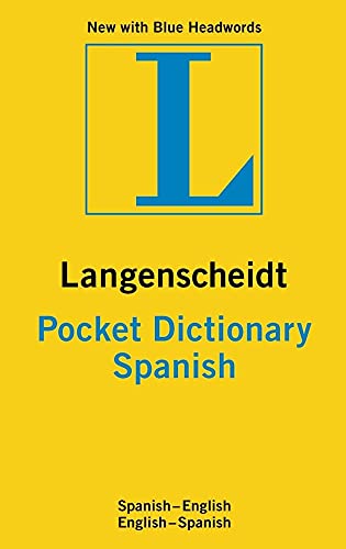 9783468981395: Langenscheidt Bilingual Dictionaries: Langenscheidt Pocket Spanish Dictionary (Langenscheidt's Pocket Dictionary)