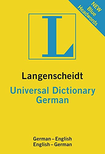 Stock image for Langenscheidt Universal Dictionary German (Langenscheidt Universal Dictionaries) for sale by SecondSale