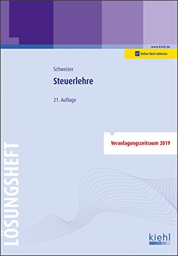 Beispielbild fr Steuerlehre - Lsungsheft zum Verkauf von medimops