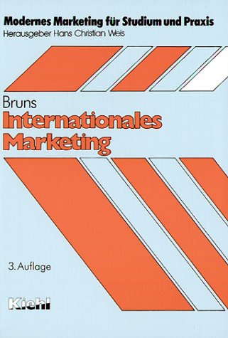 Beispielbild fr Internationales Marketing von Jrgen Bruns zum Verkauf von BUCHSERVICE / ANTIQUARIAT Lars Lutzer