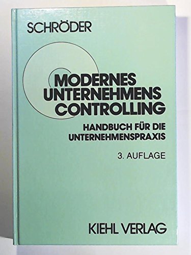 Beispielbild fr modernes unternehmen-controlling , handbuch fr die unternehmenspraxis zum Verkauf von alt-saarbrcker antiquariat g.w.melling