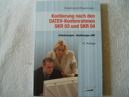 Stock image for Kontierung nach den DATEV-Kontenrahmen SKR 03 und SKR 04. Erluterungen. Kontierungs-ABC Buchfhrung Buchhaltung Rechnungswesen BWL Betriebswirtschaft Management Buchfhrung DATEV DATEV-Kontenrahmen KontenrahmenRosmarie Rutschmann (Autor), Wilfried Rutschmann (Autor) Dieses Buch ist Kontierungshilfe fr diejenigen, die mit der Finanzbuchhaltung nach dem DATEV-System arbeiten. Es sollte am Arbeitsplatz liegen und jederzeit zur Hand sein, wenn Zweifelsfragen auftreten. Neue Mitarbeiter, denen Buchhaltungsarbeiten bertragen werden, knnen mithilfe dieser Broschre schnell in ihr Arbeitsgebiet eingefhrt werden. Da immer hufiger im Haus des Mandanten FIBU-Programme angewendet werden, ist das Buch auch in diesen Fllen geeignet, selbst wenn alphanummerisch (Belegmanager)  kontiert" wird. Der Neuauflage liegen die entsprechenden Kontenrahmen SKR 03 und SKR 04 mit Gltigkeit vom 1. Januar 2004 zu Grunde. Insbesondere USt- und KSt-nderungen haben zahlreiche Anpassungen notwendig gemacht. De for sale by BUCHSERVICE / ANTIQUARIAT Lars Lutzer