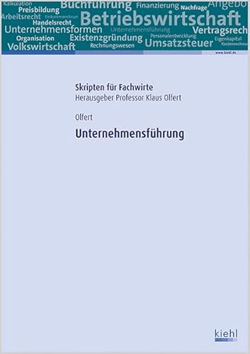 Beispielbild fr Unternehmensfhrung (Skripten fr Fachwirte) zum Verkauf von medimops