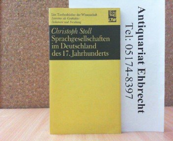 9783471614631: Sprachgesellschaften im Deutschland des 17. Jahrhu