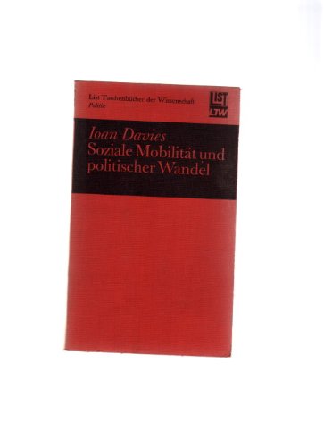 Imagen de archivo de Soziale Mobilitt und politischer Wandel a la venta por Bernhard Kiewel Rare Books