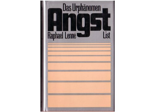 Imagen de archivo de Das Urphnomen Angst. Analyse und Therapie a la venta por Hylaila - Online-Antiquariat