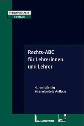 Imagen de archivo de Rechts ABC fr Lehrerinnen und Lehrer a la venta por medimops