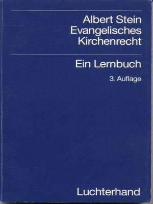 Imagen de archivo de Evangelisches Kirchenrecht. Ein Lernbuch a la venta por medimops