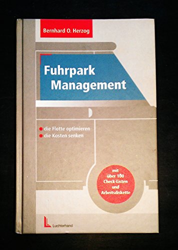 Imagen de archivo de Fuhrpark-Management, m. Diskette (8,9 cm) a la venta por medimops