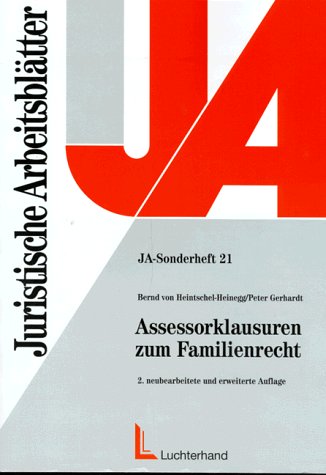 9783472025955: Assessorklausuren zum Familienrecht