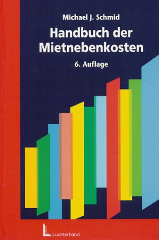 Imagen de archivo de Handbuch der Mietnebenkosten a la venta por medimops