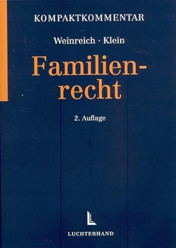 Stock image for Kompaktkommentar Familienrecht for sale by Buchpark