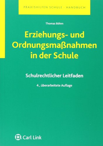 Erziehungs- und OrdnungsmaÃŸnahmen in der Schule (9783472073277) by Unknown Author