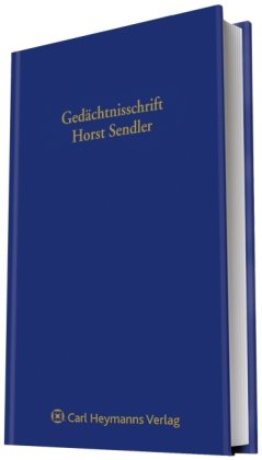 9783472079118: Gedchtnisschrift fr Horst Sendler