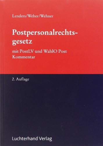 Stock image for Postpersonalrechtsgesetz: Kommentar fr die praktische Anwendung for sale by medimops