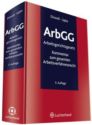 Stock image for ArbGG: Kommentar Arbeitsgerichtsgesetz for sale by medimops