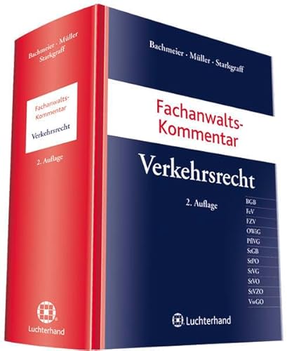 9783472083603: Fachanwaltskommentar Verkehrsrecht