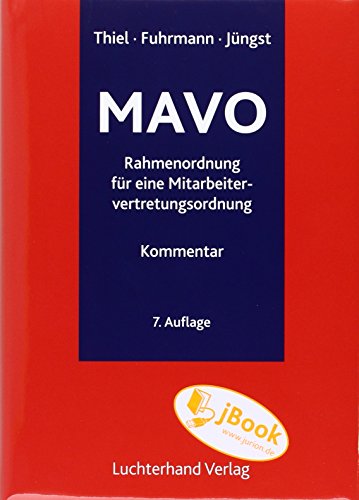 Stock image for Kommentar zur Rahmenordnung fr eine Mitarbeitervertretungsordnung (MAVO): Katholische Kirche: Katholische Kirche. Inkl. jBook, Zugangscode im Buch for sale by bookdown