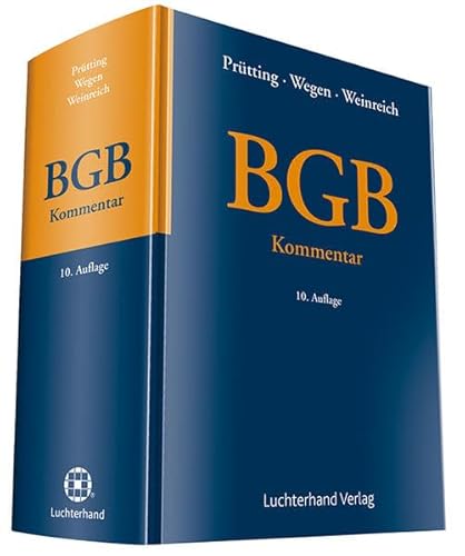 9783472086512: BGB Kommentar