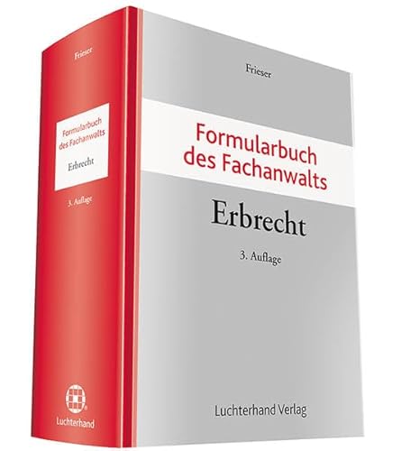 Stock image for Formularbuch des Fachanwalts Erbrecht for sale by medimops