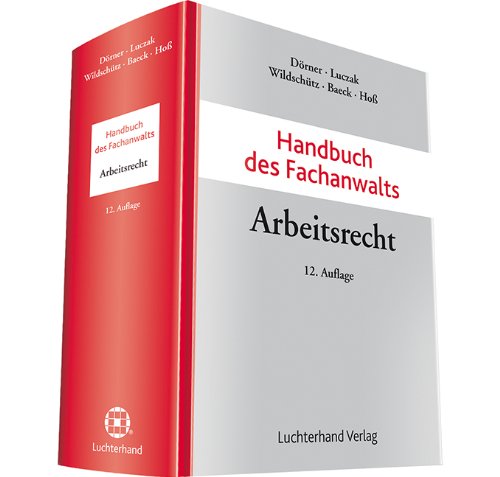9783472088660: Handbuch des Fachanwalts Arbeitsrecht