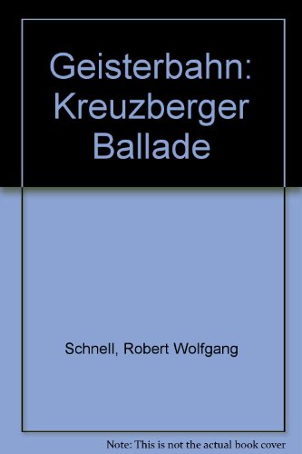 9783472611356: Geisterbahn: Kreuzberger Ballade