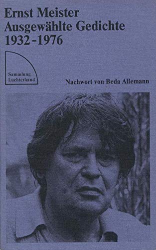 Ausgewählte Gedichte. Erweiterte Neuausgabe. Nachwort von Beda Allemann