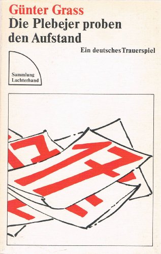 9783472612506: Die Plebejer Proben Den Aufstand (German Edition)