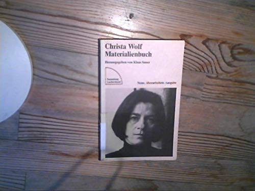 CHRISTA WOLF, MATERIALIENBUCH. - Wolf, Christa; [Hrsg.]: Sauer, Klaus