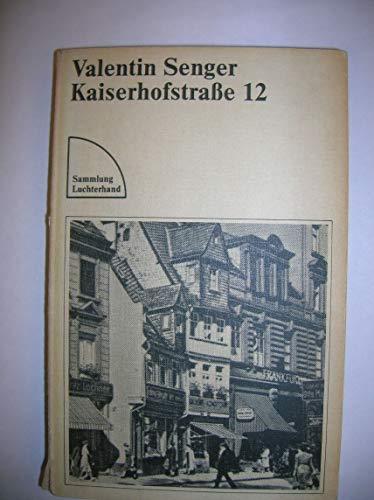 Beispielbild für Kaiserhofstraße 12 zum Verkauf von medimops
