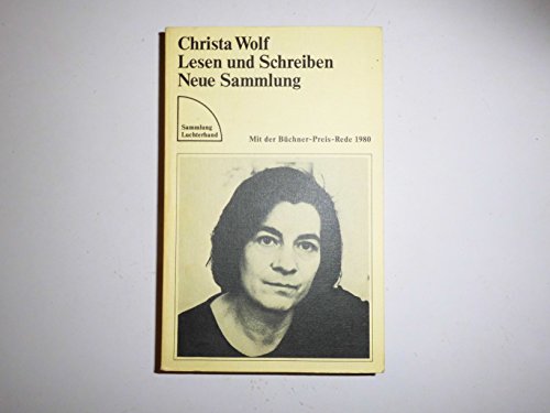 9783472612957: Lesen und Schreiben. Neue Sammlung. Essays, Aufsätze, Reden. Mit der Büchner-Preis-Rede 1980