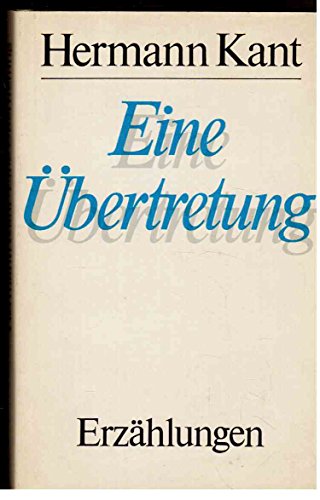 Beispielbild fr Eine bertretung : Erzhlungen. zum Verkauf von medimops