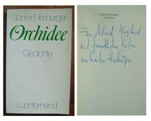 Beispielbild fr Orchidee : Gedichte. zum Verkauf von antiquariat rotschildt, Per Jendryschik
