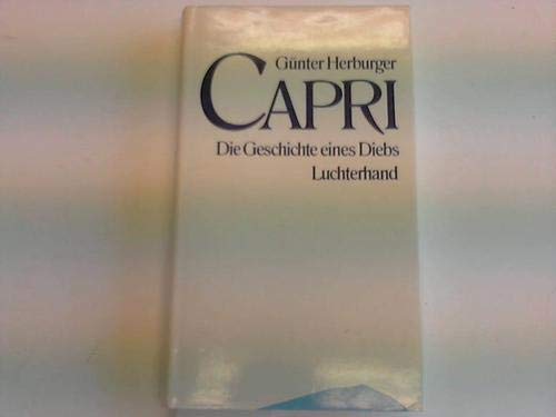 Beispielbild fr Capri. Die Geschichte eines Diebs zum Verkauf von medimops