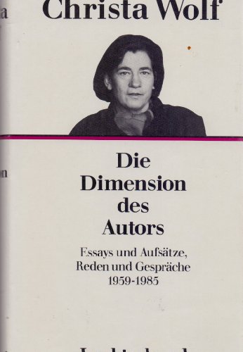 Beispielbild fr Die Dimension des Autors. zum Verkauf von Gerald Wollermann