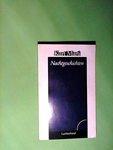 Nachtgeschichten (German Edition) (9783472866619) by Marti, Kurt