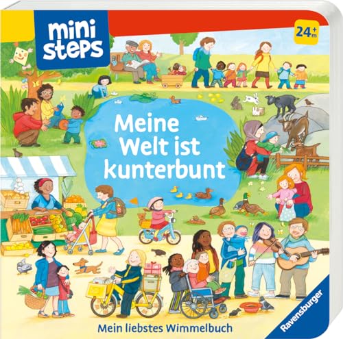 Imagen de archivo de ministeps: Meine Welt ist kunterbunt a la venta por GreatBookPrices